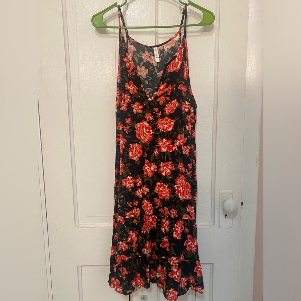 Xhilaration floral dress, size XL, gently worn